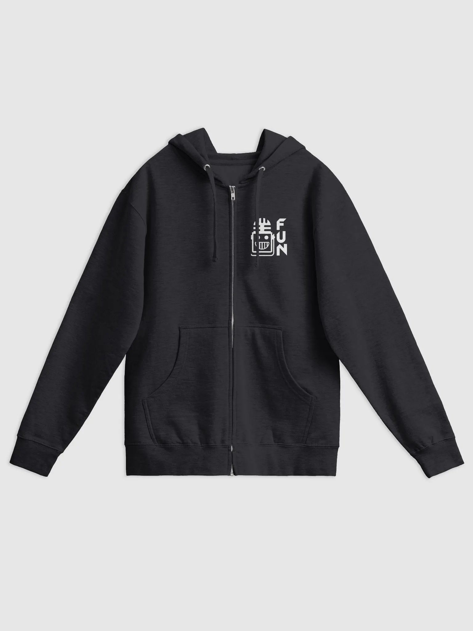 FUN Logo Zip Up Hoodie product image (1)