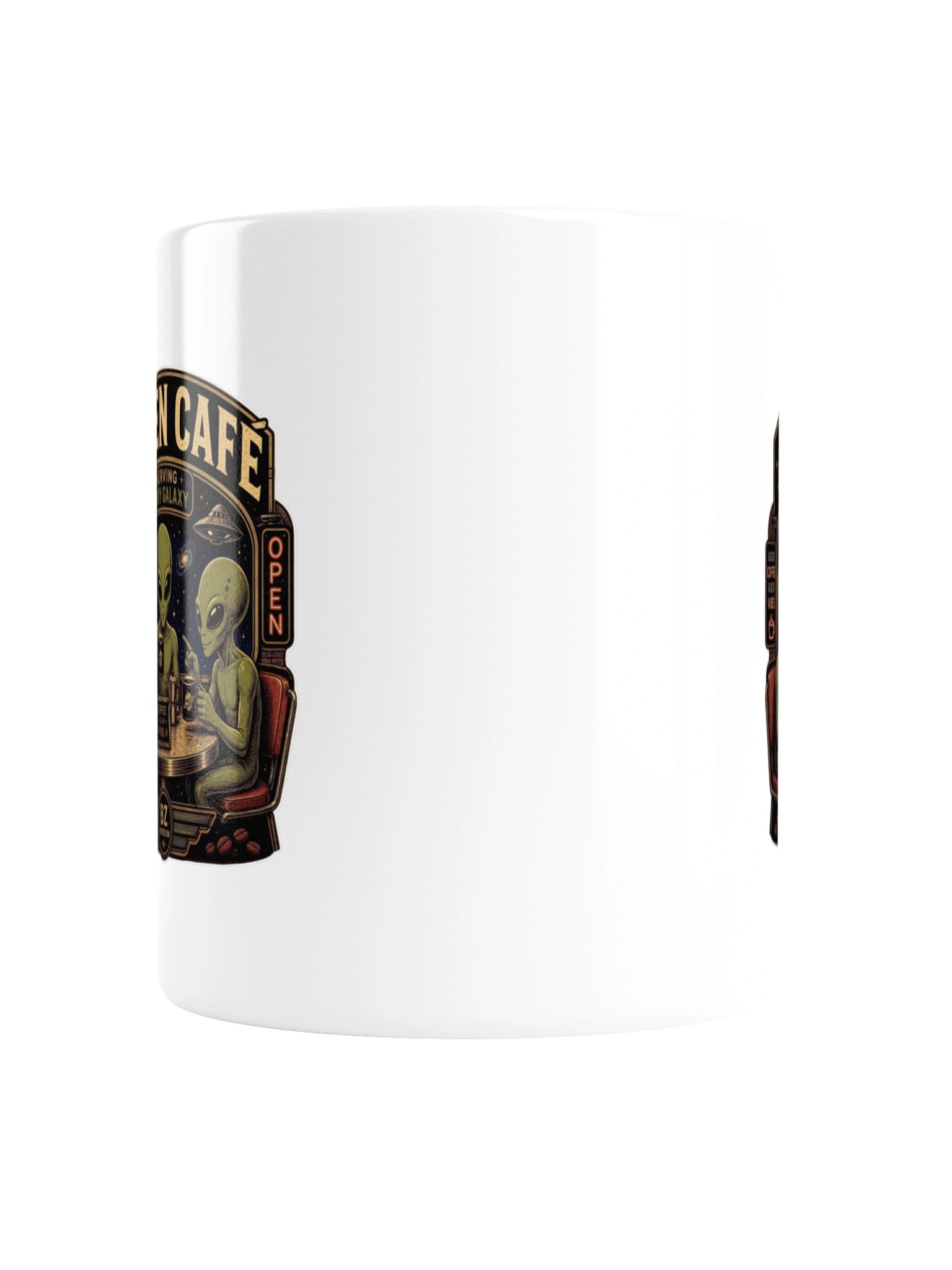 Alien Café — Serving Every Galaxy. ☕👽🌌 product image (4)