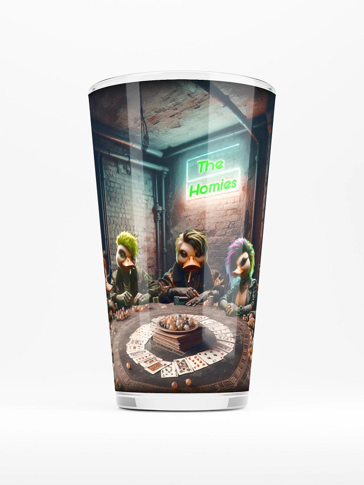 The Homies Poker Night Shaker Pint Glass product image (1)