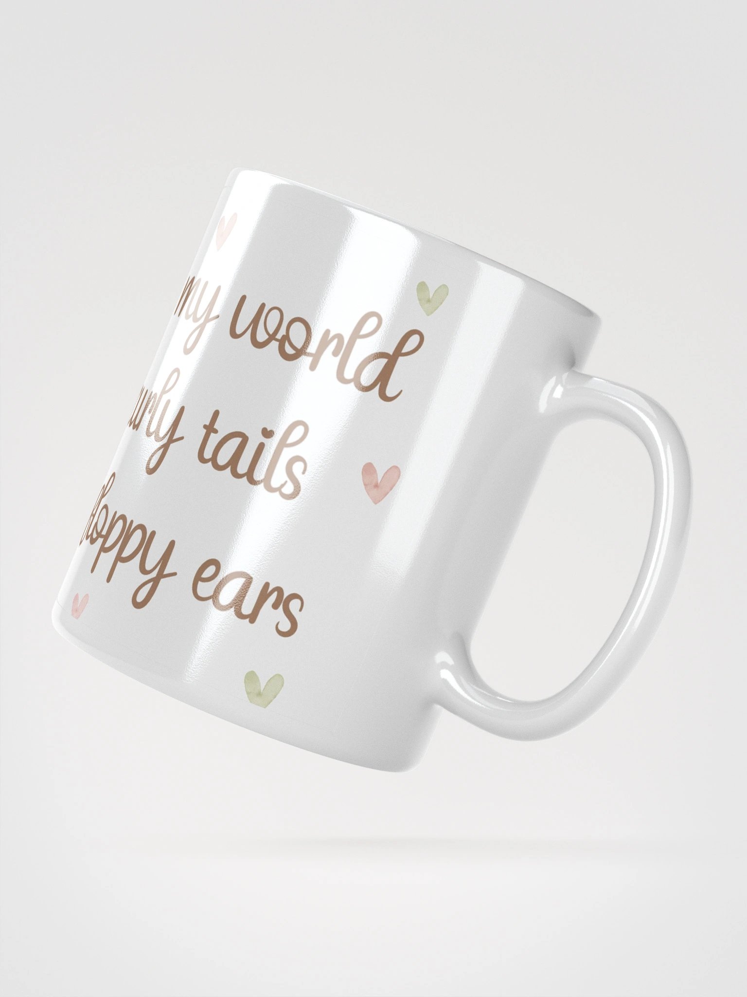 Curly Tails & Floppy Ears Pig Mug product image (3)