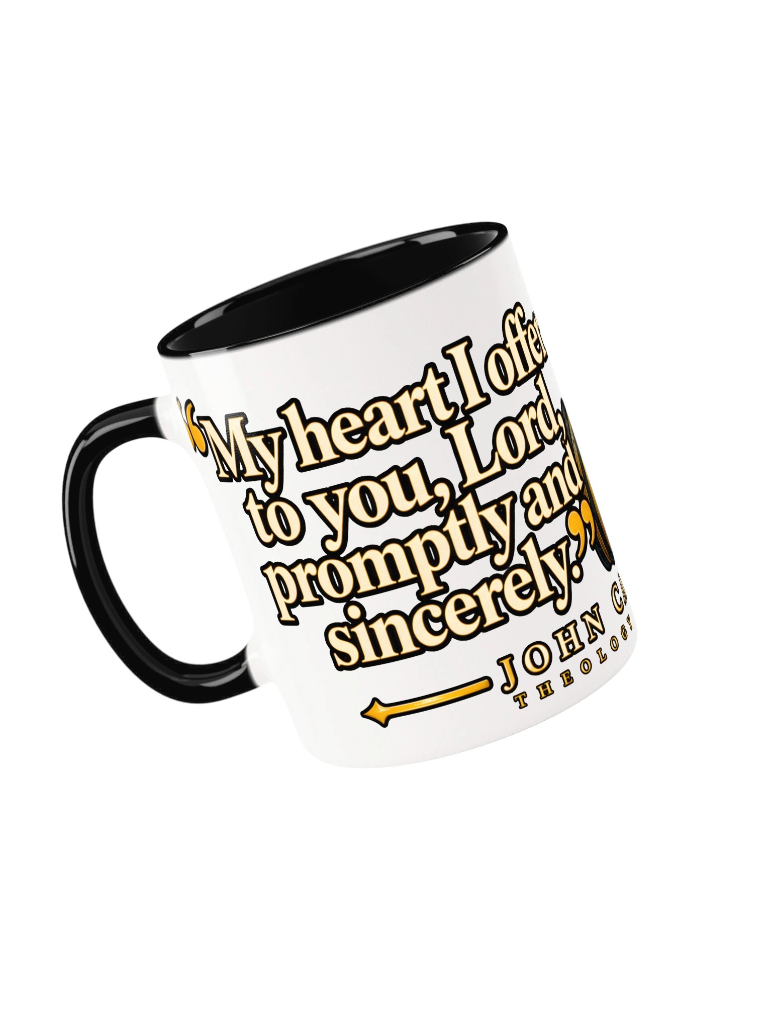 John Calvin “My Heart I Offer” Reformation Mug product image (45)