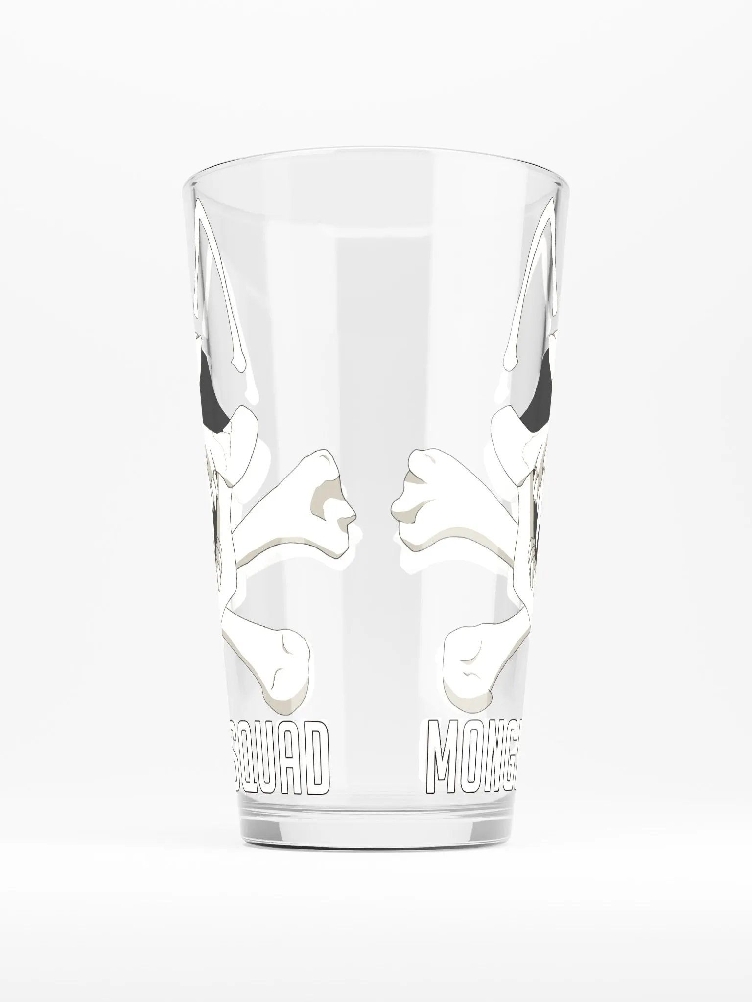 Mongrel Squad pint glass product image (1)