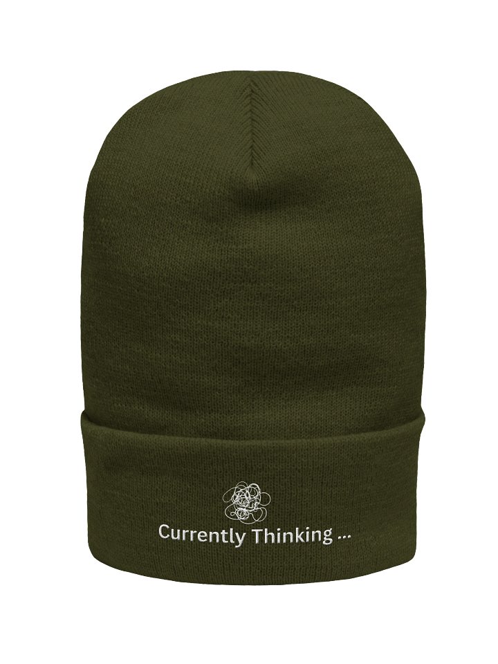 Currently Thinking™ Cuffed Beanie product image (9)