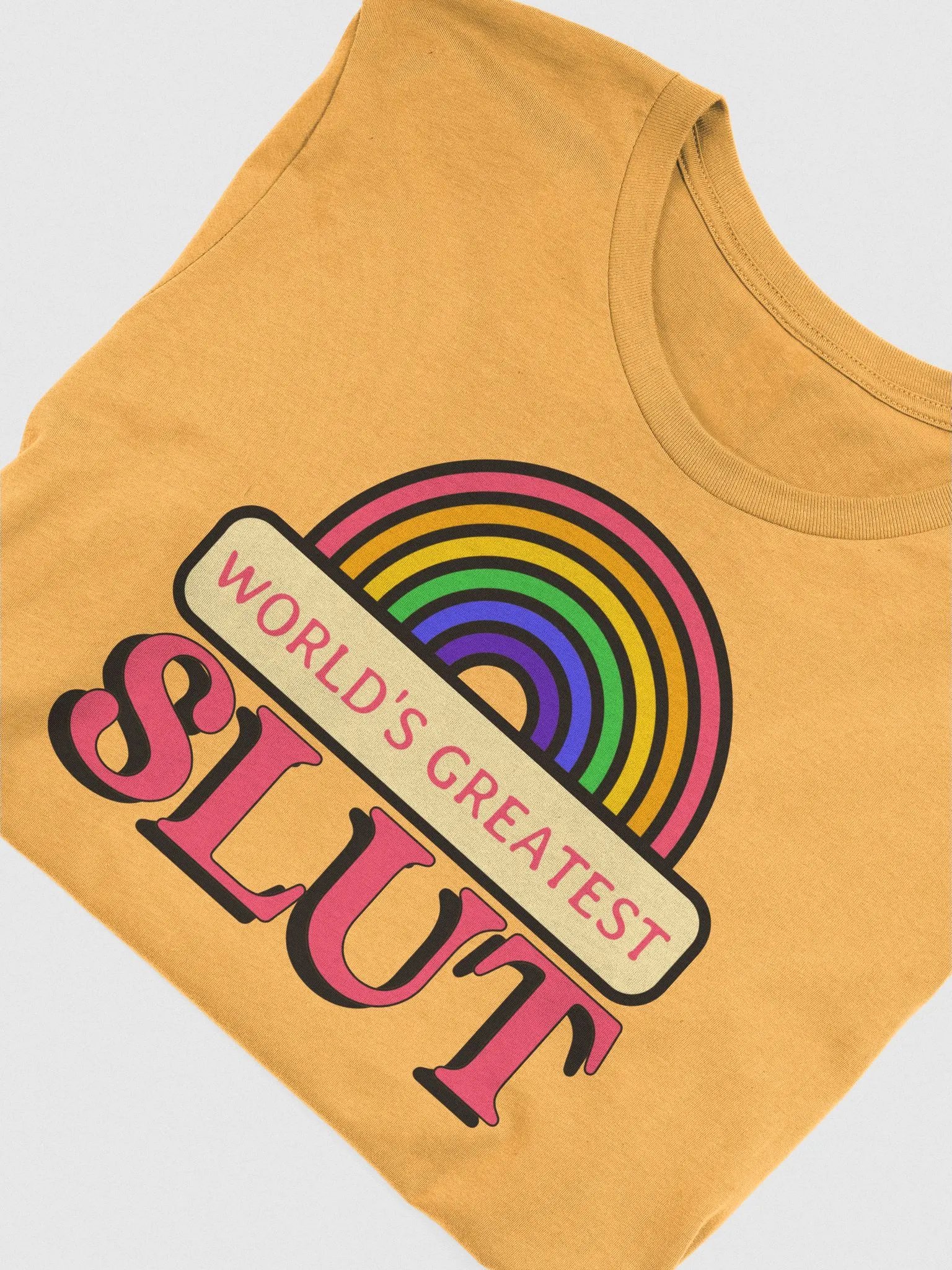 World's Greatest Slut supersoft unisex t-shirt product image (6)