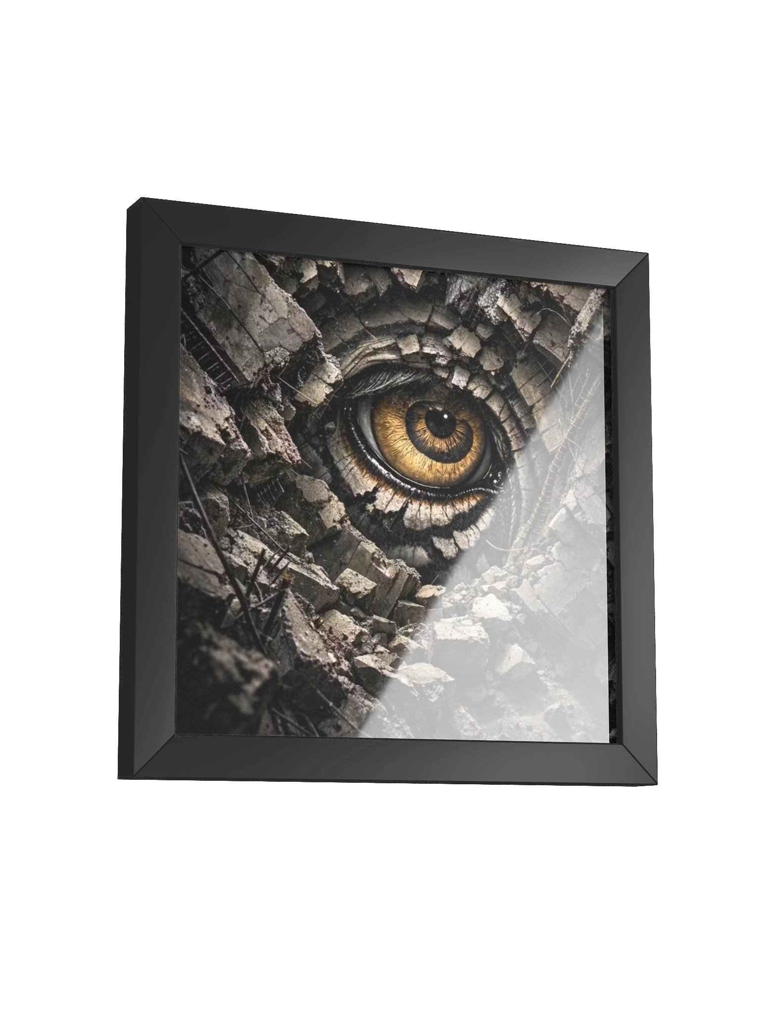 Zebra Eye Droste Vortex - Concrete Collapse Recursion product image (3)