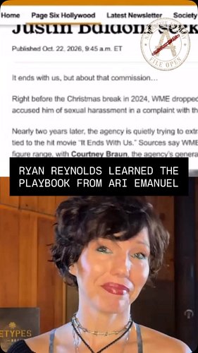 Ari Emanuel made the playbook for hostile takeovers.

And he 100% would go after commissions even if Ryan’s name was nowhere ...