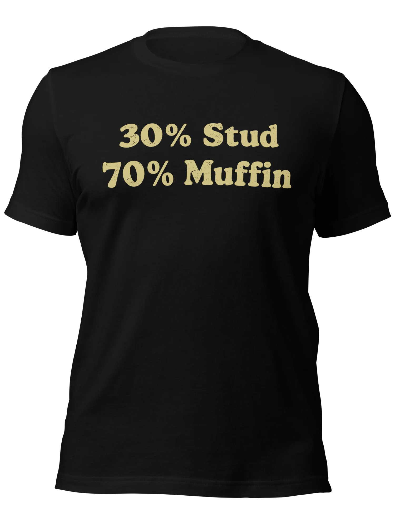30% Stud 70% Muffin Shirt – Funny Men’s Graphic Tee product image (2)