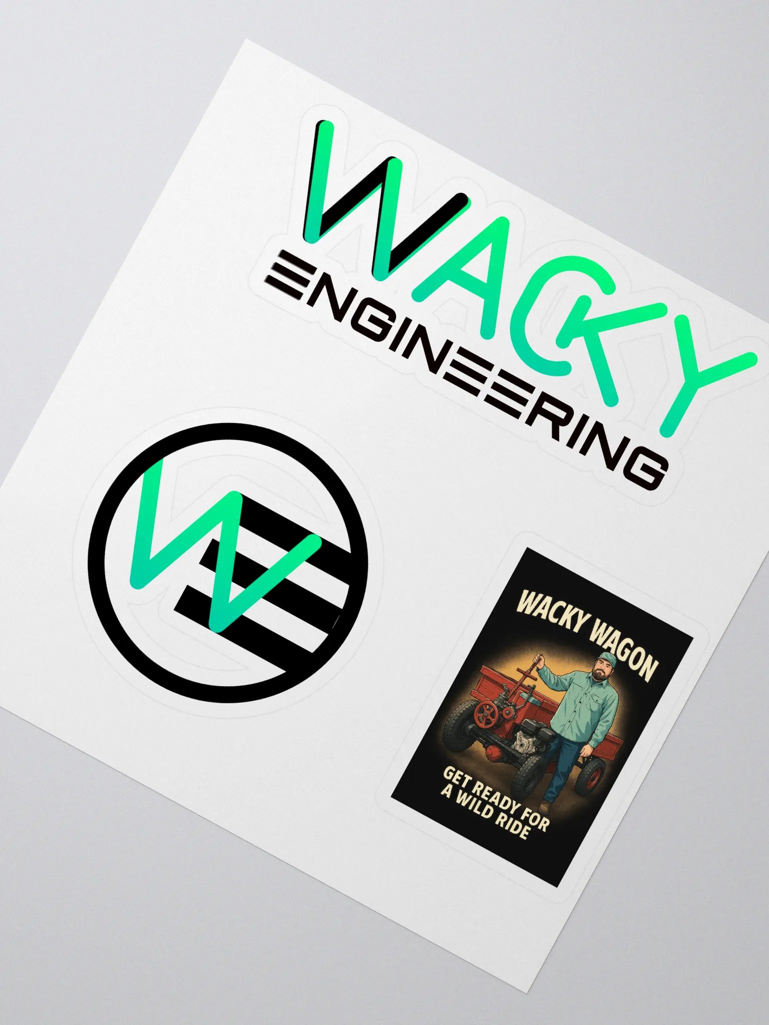 Wacky Engineering Sticker Pack product image (2)