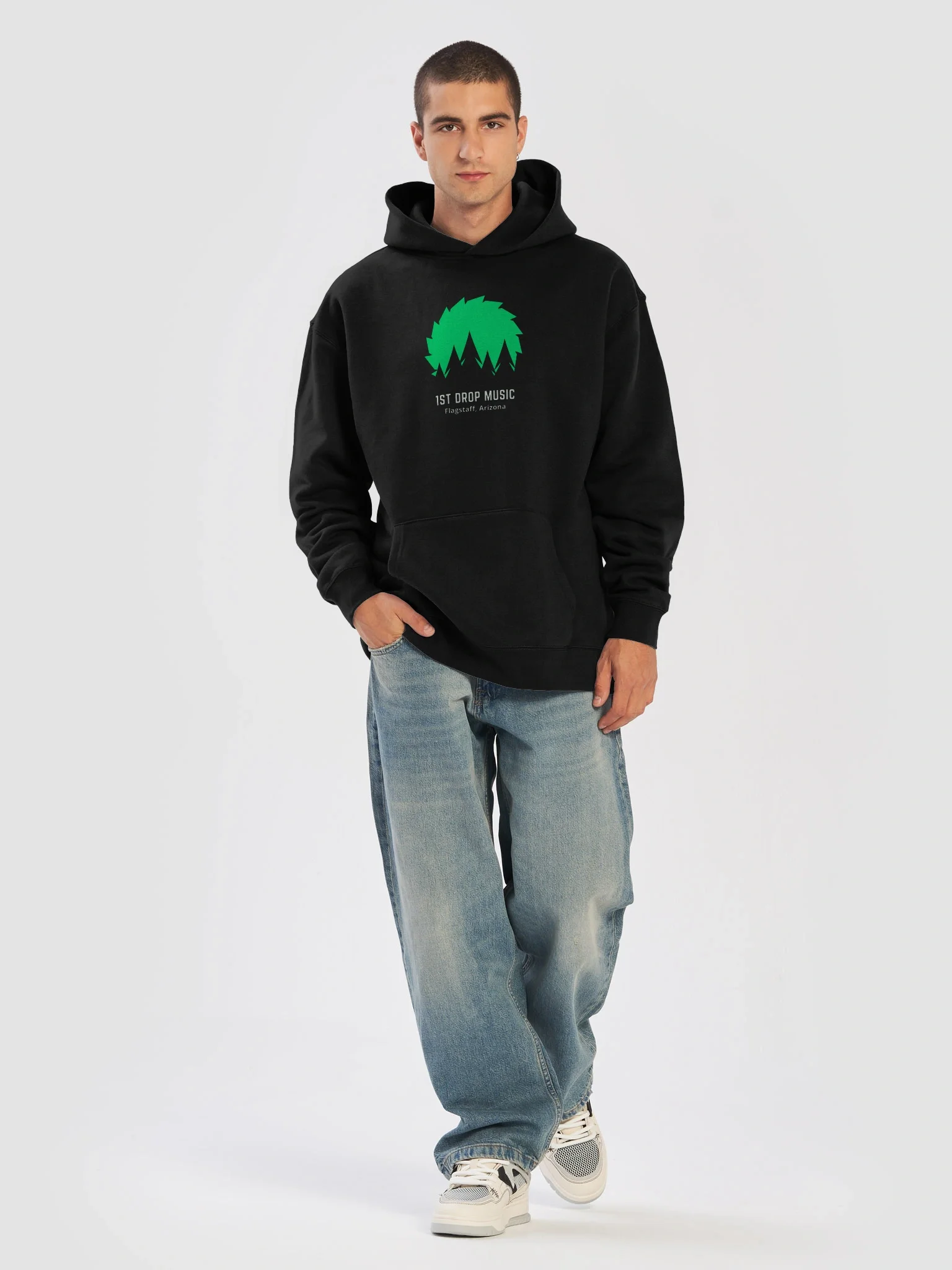1st Drop Music Flagstaff Oversized Hoodie