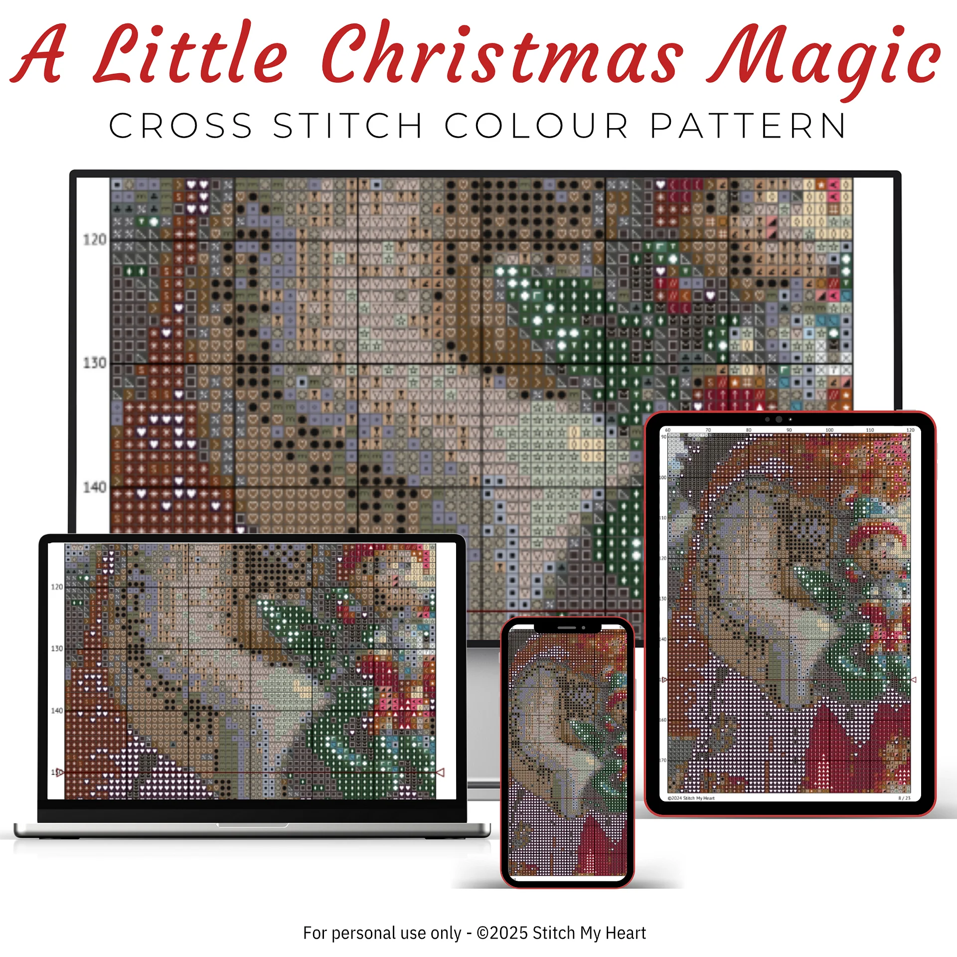Little Christmas By The Window Cross Stitch Pattern product image (3)