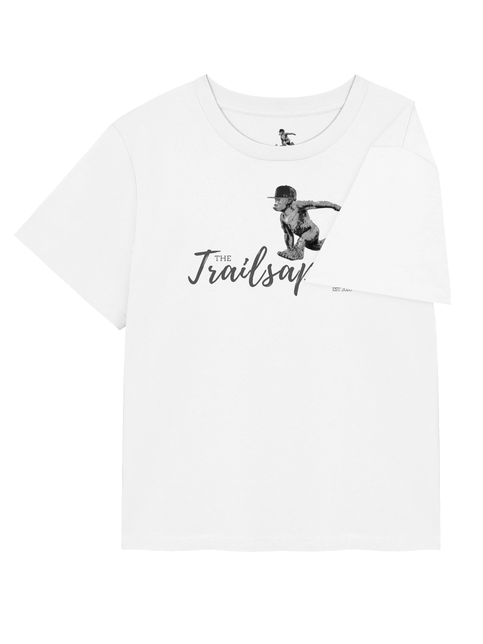 ECO-Friendly & Organic Premium Quality -Women's T-Shirt with Trailsapiens logo product image (6)