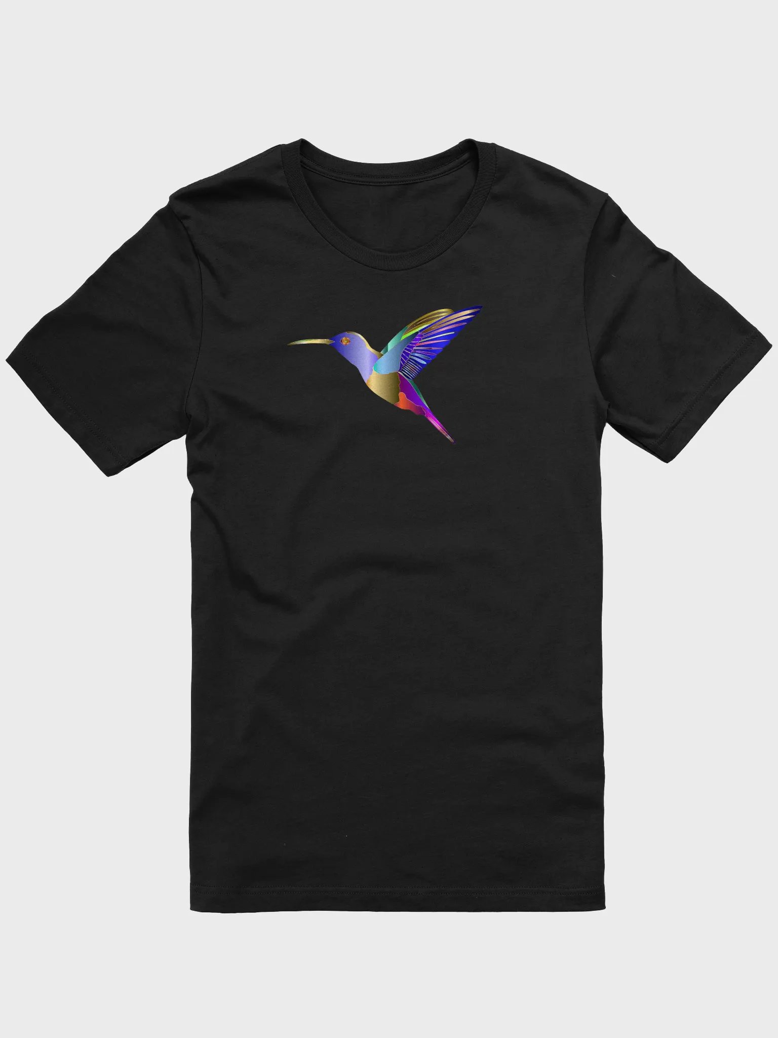 Vibrant Hummingbird Illustration T-Shirt product image (8)