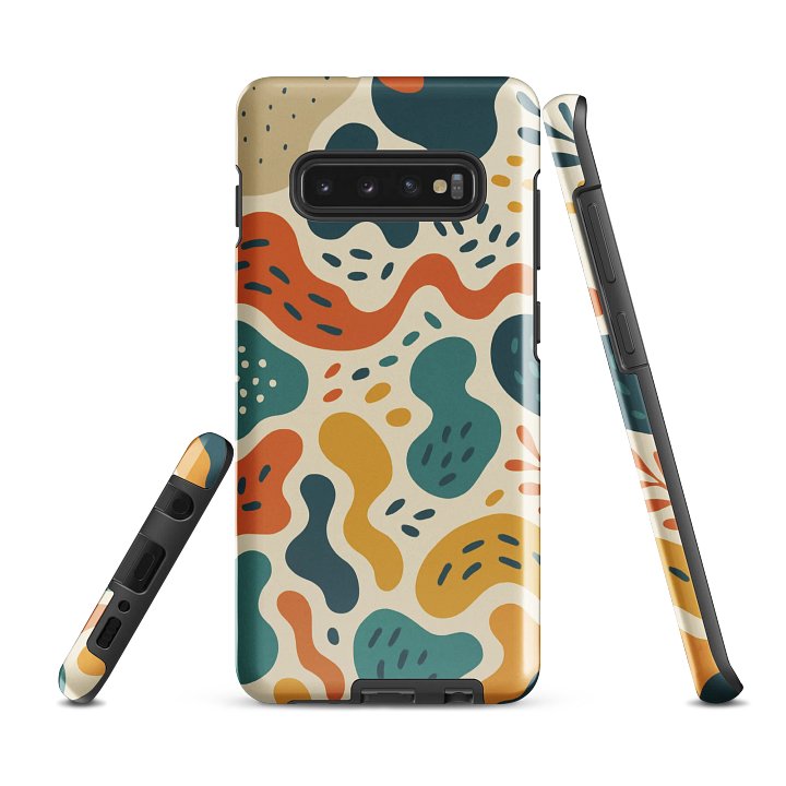 Organic Abstract Teal Samsung Tough Case product image (2)