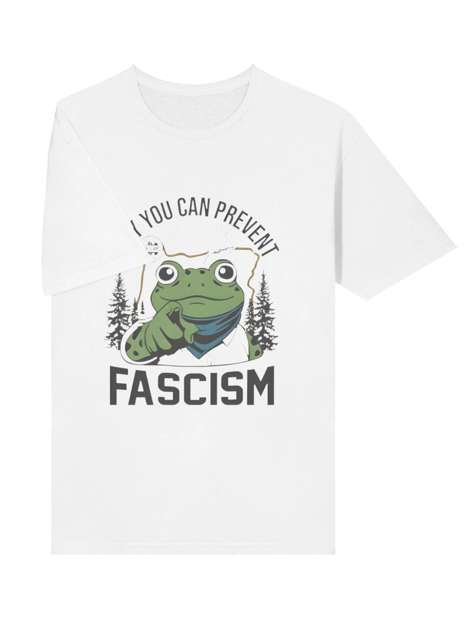 Only You Can Prevent Fascism Portland Frog Shirt product image (10)