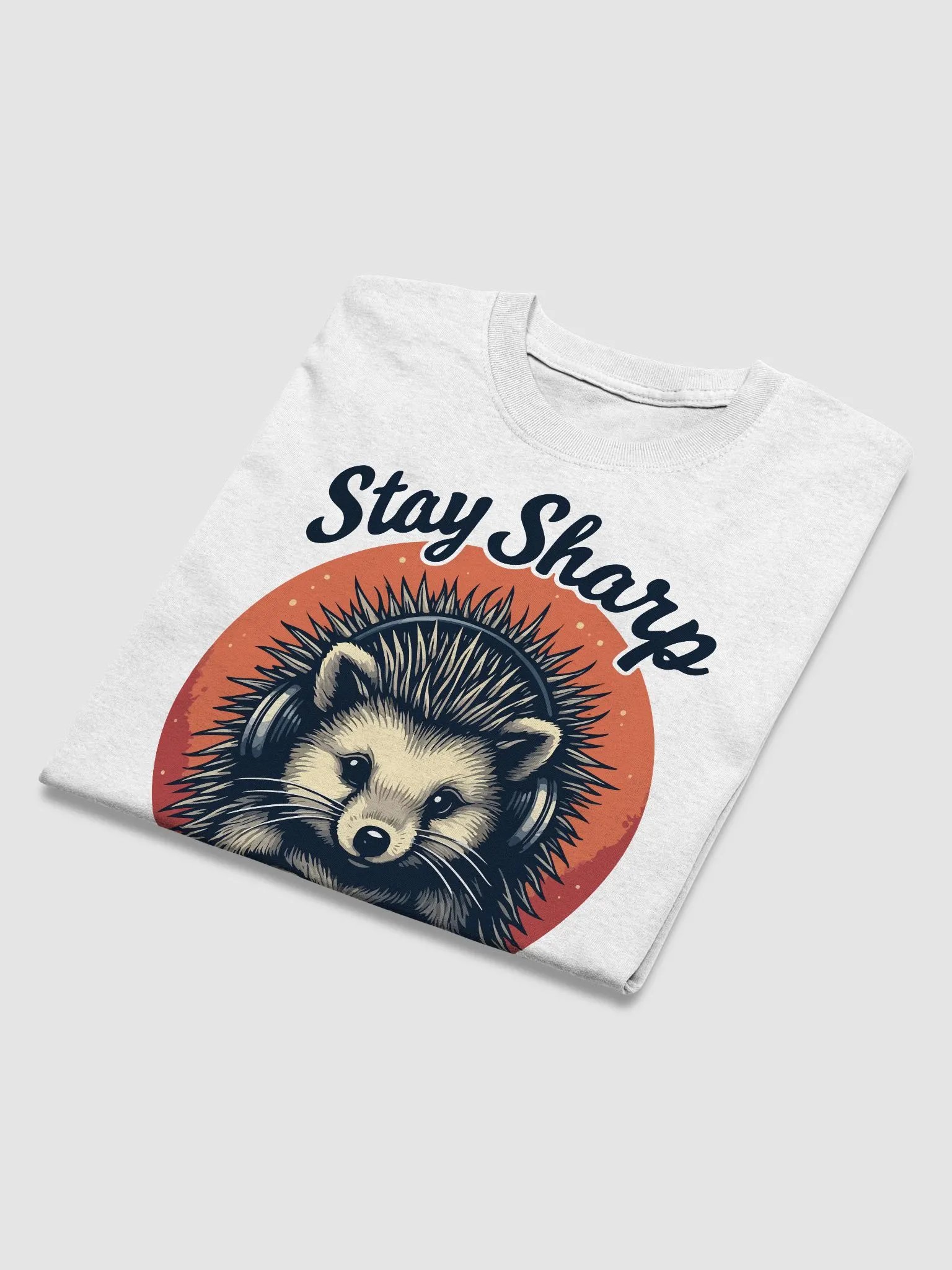 Stay Sharp, Stay Tuned T-Shirt product image (3)