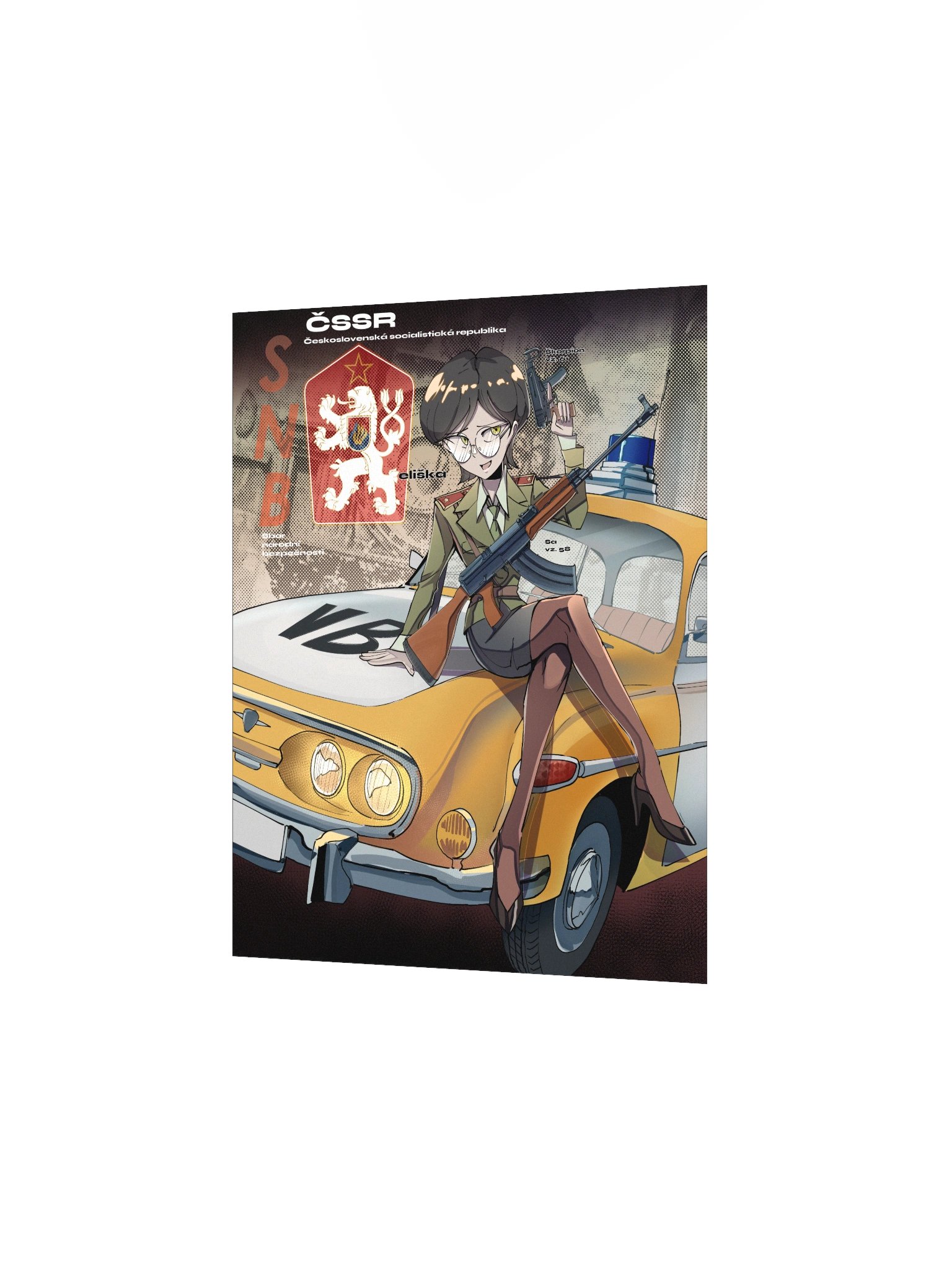 Czech SNB Girl PRINT product image (11)