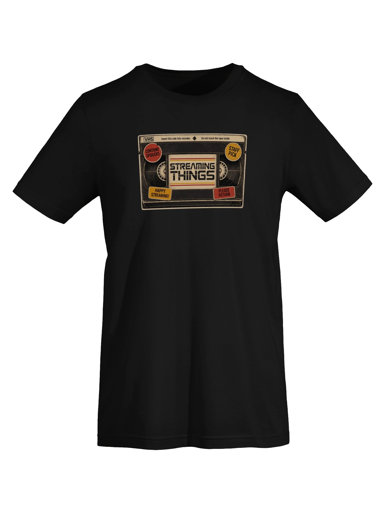 VHS T-Shirt (Black) product image (5)