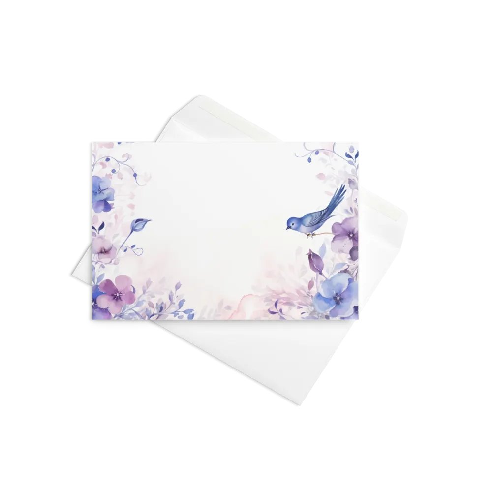 All-Occasion Greeting Card: Watercolor Bird and Blossoms product image (9)