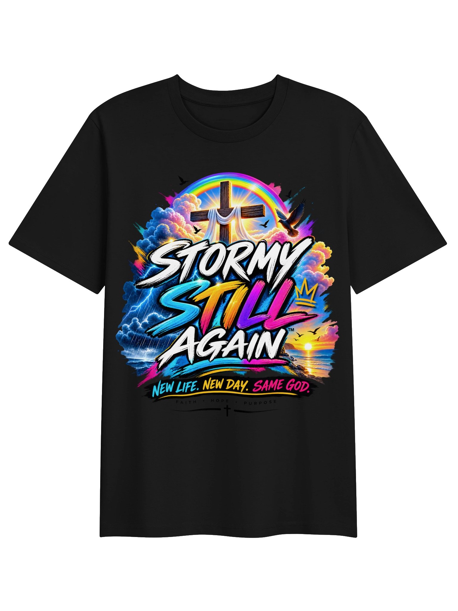 Stormy Still Again Faith Tee product image (1)