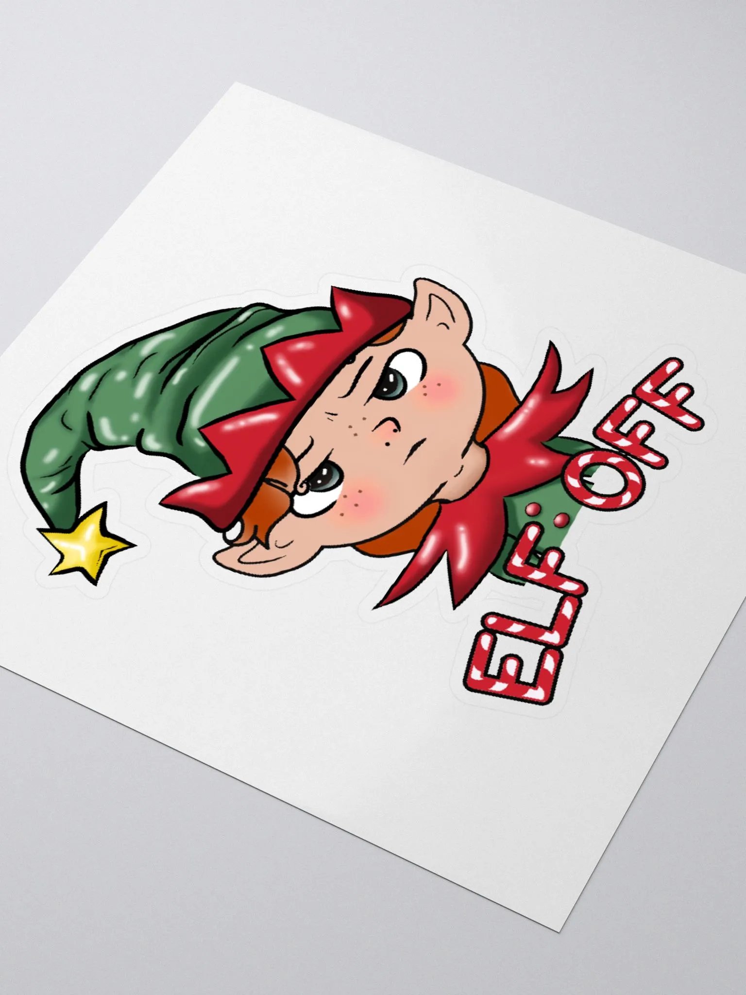 Elf Off Sticker product image (3)