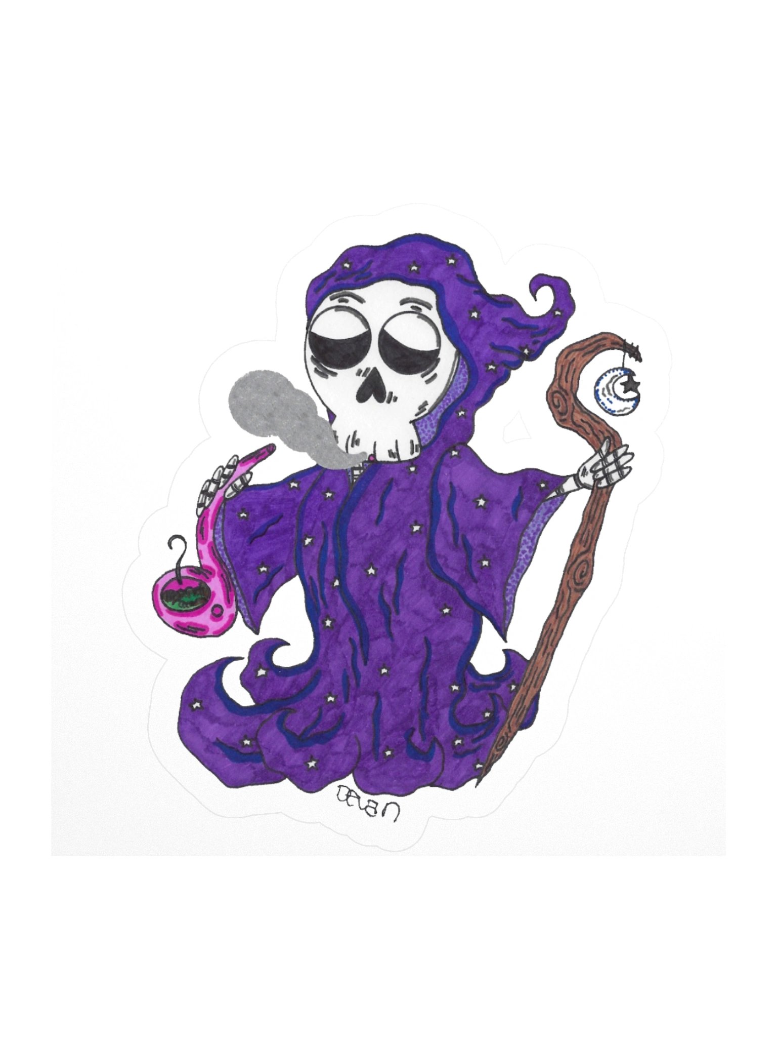 Grimmie Celestial Sticker product image (1)