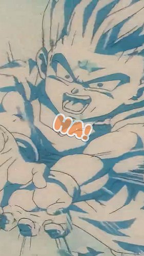 Warning: Do not attempt a full-power Kamehameha on a 0% battery brain #dbz #dragonballz #dragonball