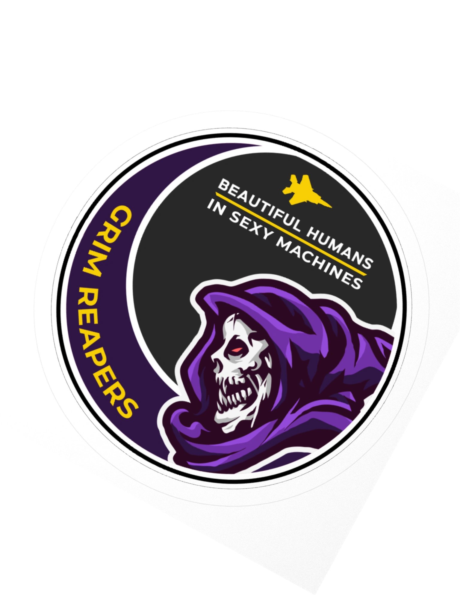 Official Grim Reapers Logo Kiss Cut Stickers product image (2)
