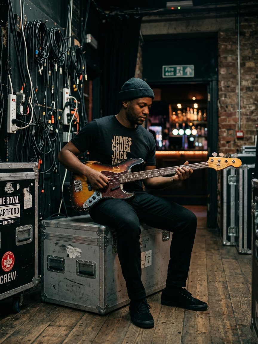VICTOR BAILEY Version: Legendary Bassists Tribute Tee | Jazz & Funk Bass Legends Shirt product image (5)