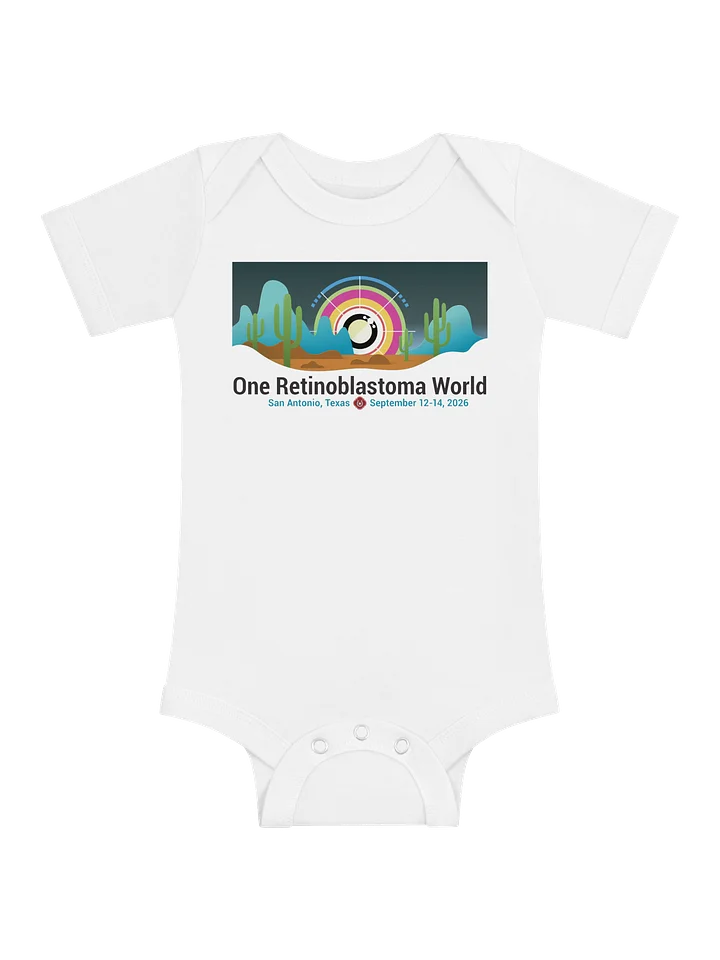 One Rb World 2026 Desert Design - Baby Onesie product image (1)