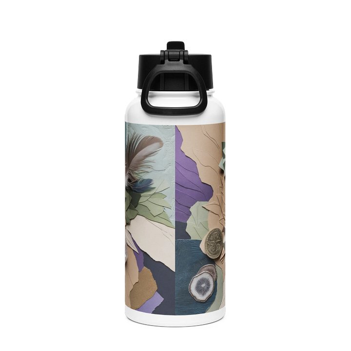 Dreams Folded in Paper Water Bottle #2 – For the Ones Who Sip Between the Lines product image (2)