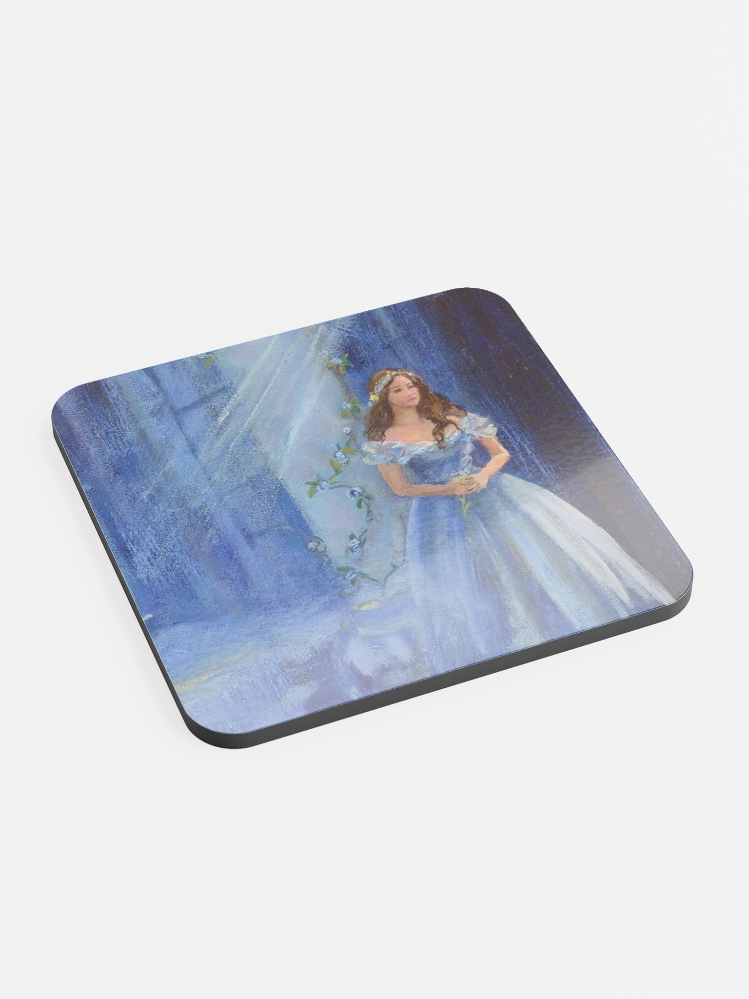Lavender Cottage Lady Coaster product image (2)