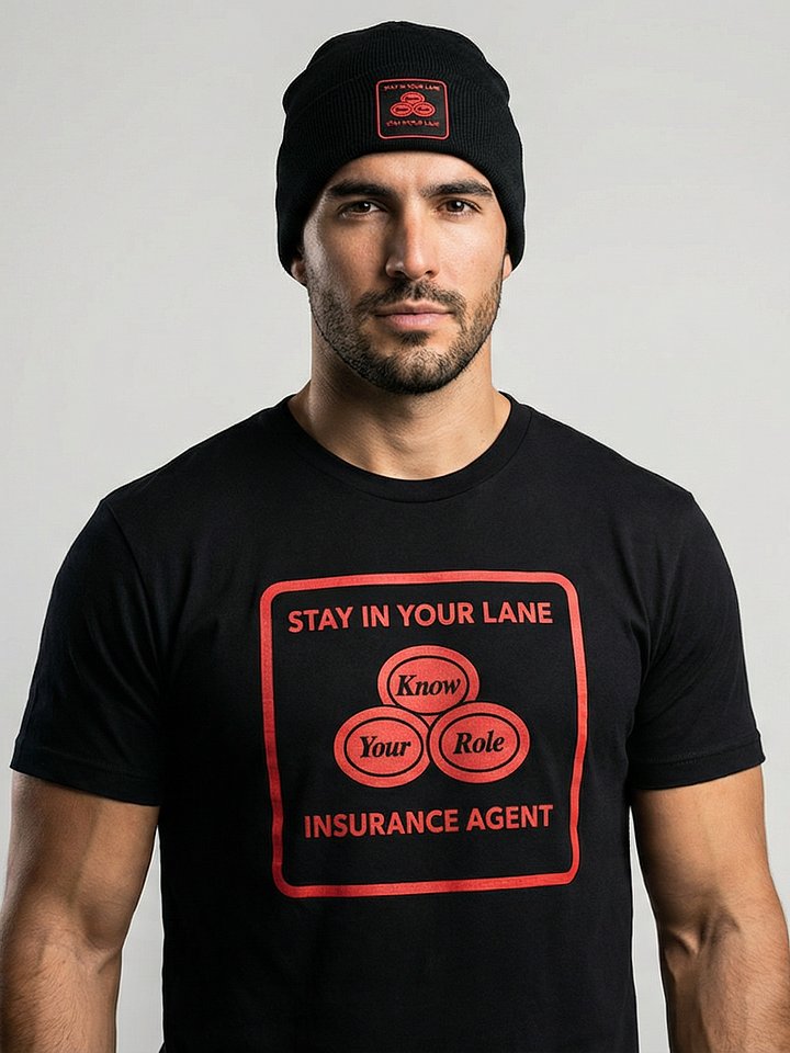 Stay In Your Lane – Policy Holder Beanie product image (2)