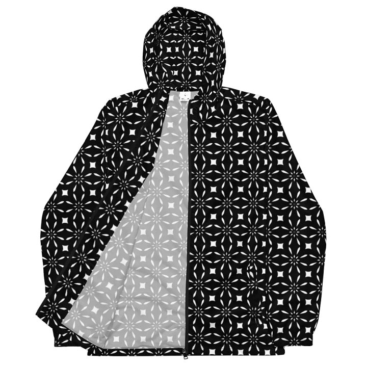 Geometric Grid Adventure Windbreaker product image (2)