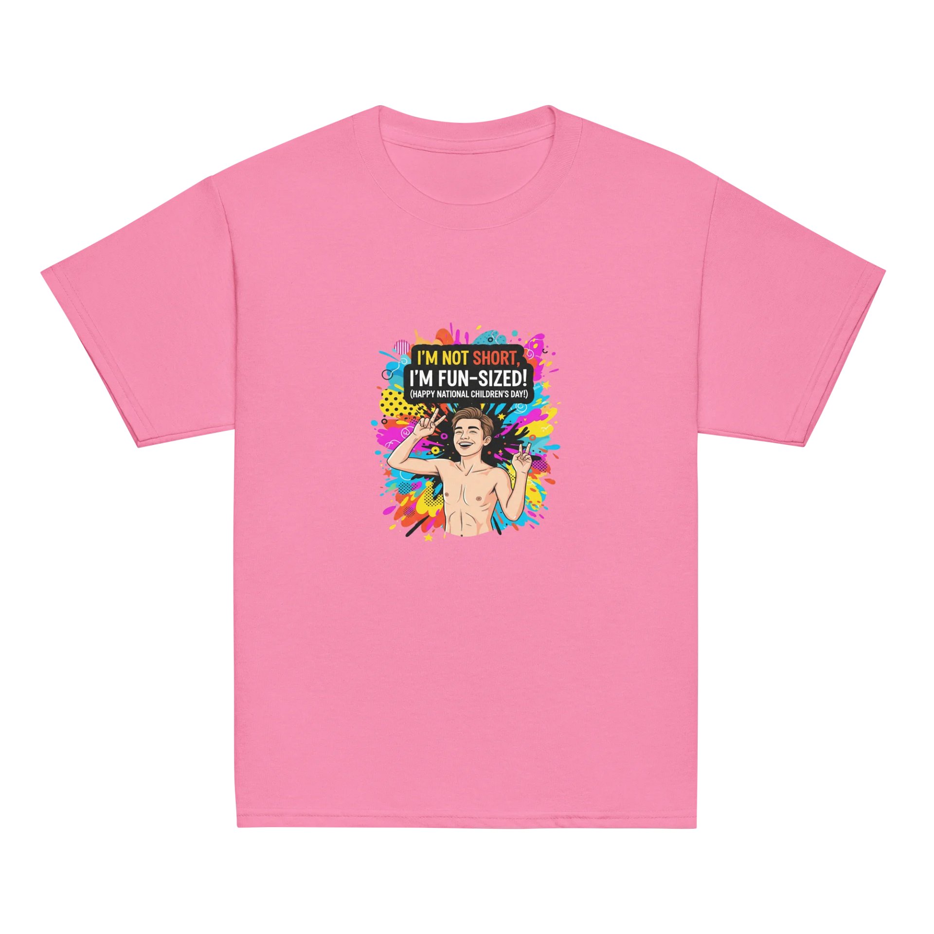 I'm Not Short - Eco-Friendly Kids' Classic Tee product image (24)