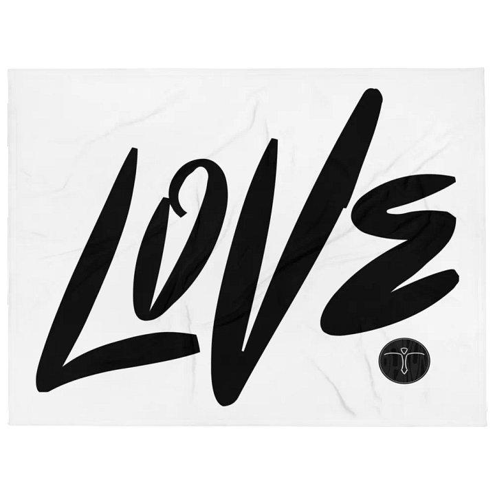 Love - Keep It Simple - Tblan Throw Blanket product image (1)