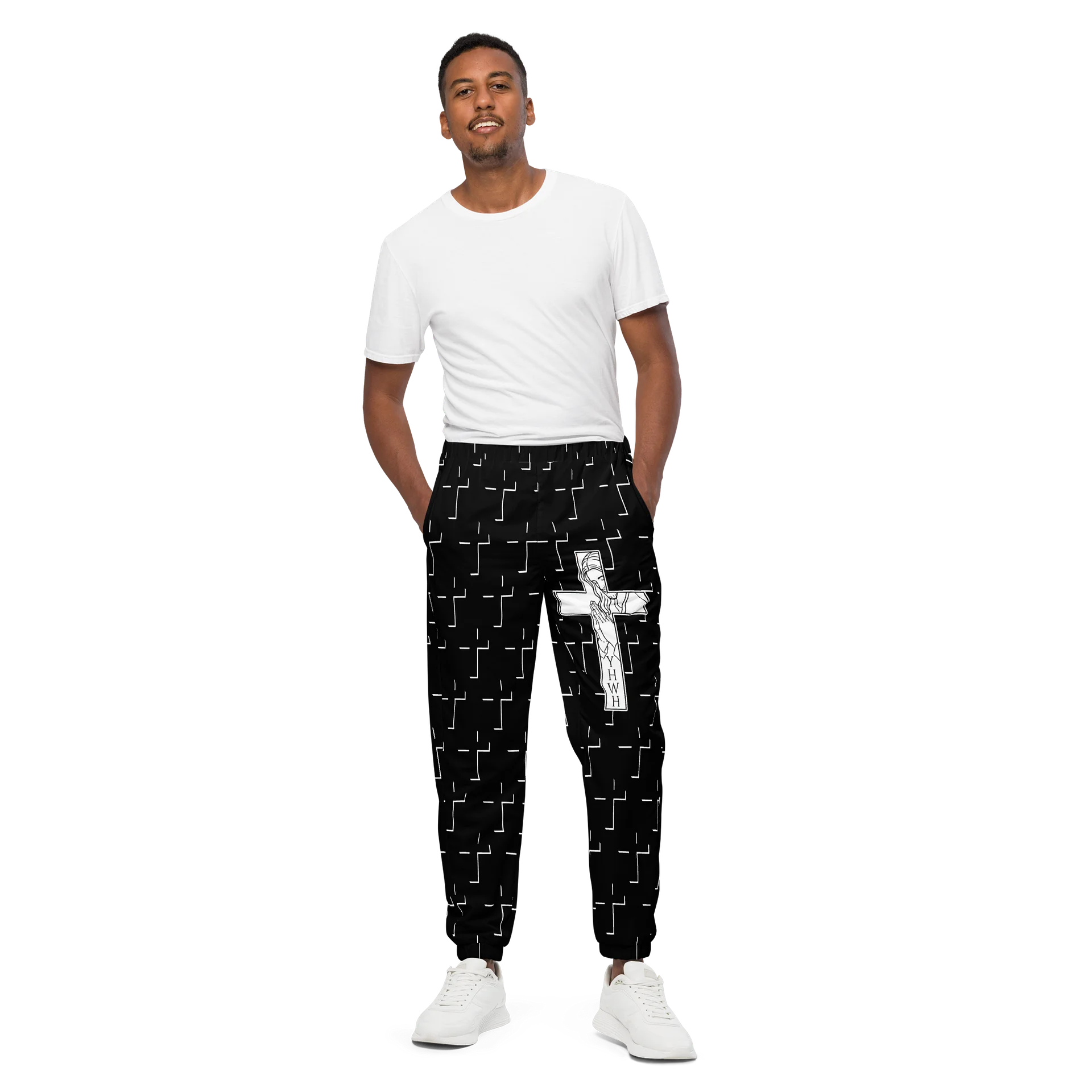 YHWH x Patterned Black Variant Track Pants product image (1)