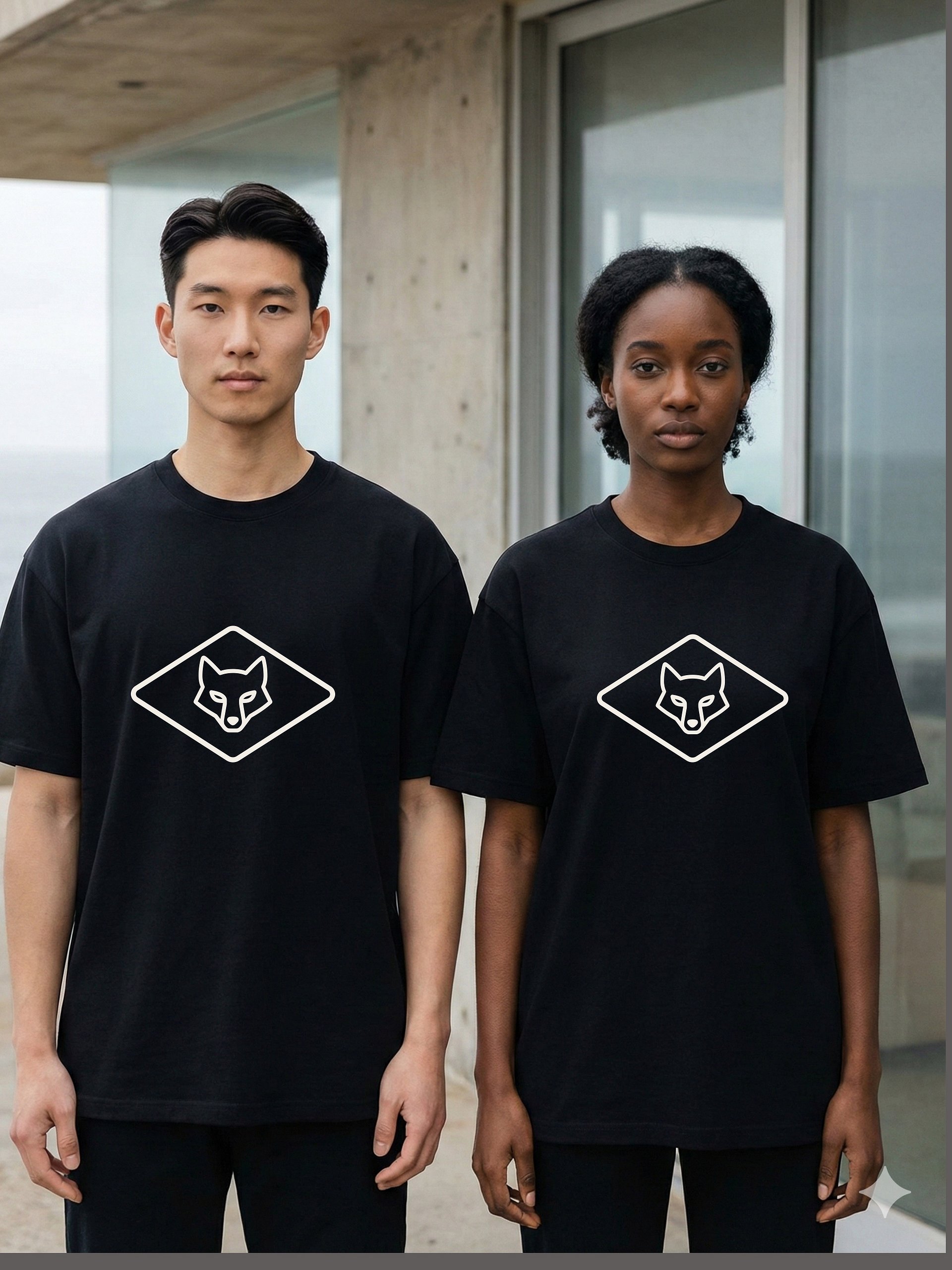Fox Icon T-Shirt — Refined Coastal Essential product image (3)