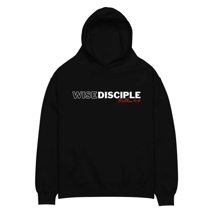 Wise Disciple (Black Hoodie) product image (2)
