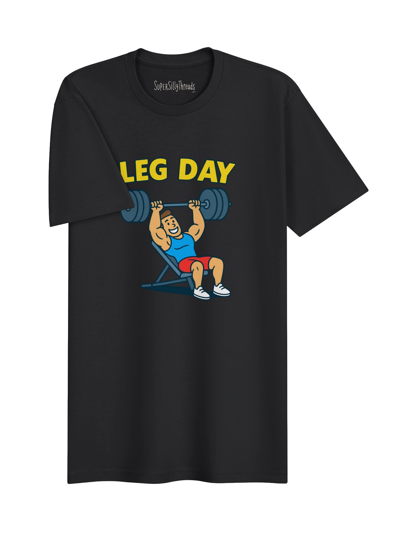 Leg Day Bench Press Tee product image (3)
