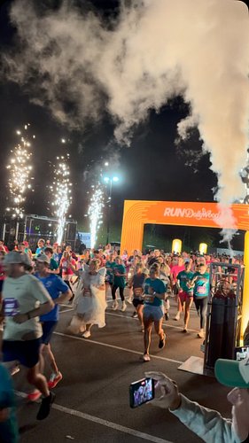 The Run Dollywood 5K race start! 🏃‍♀️ #dollywood #pigeonforge #rundollywood #Running