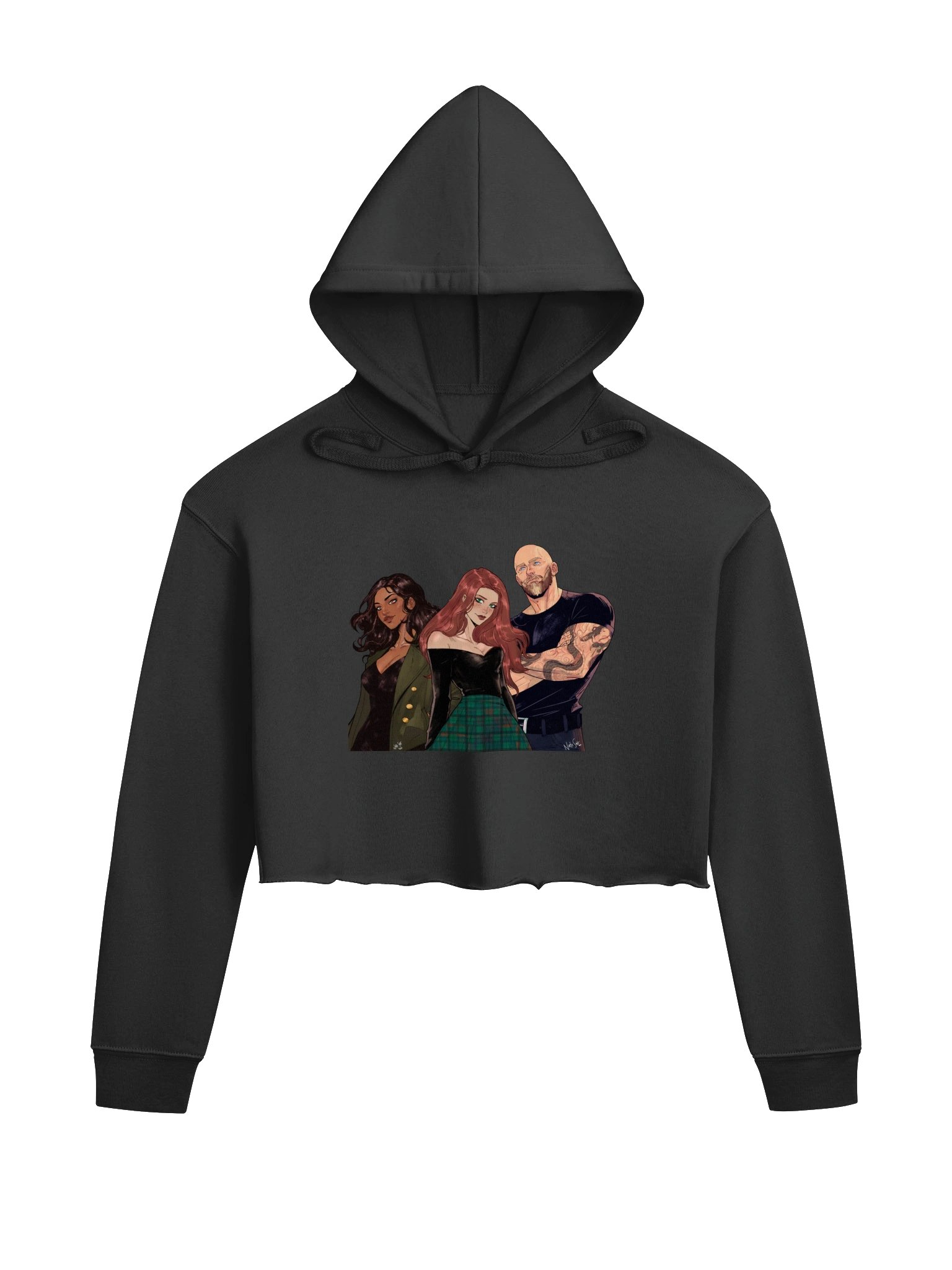 Character Trio Crop Hoodie product image (3)
