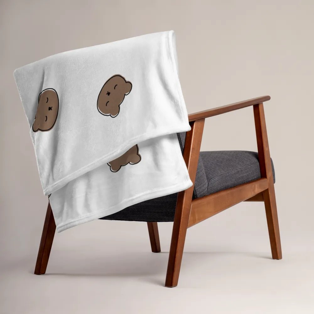 Sleepy Bear Throw Blanket product image (3)
