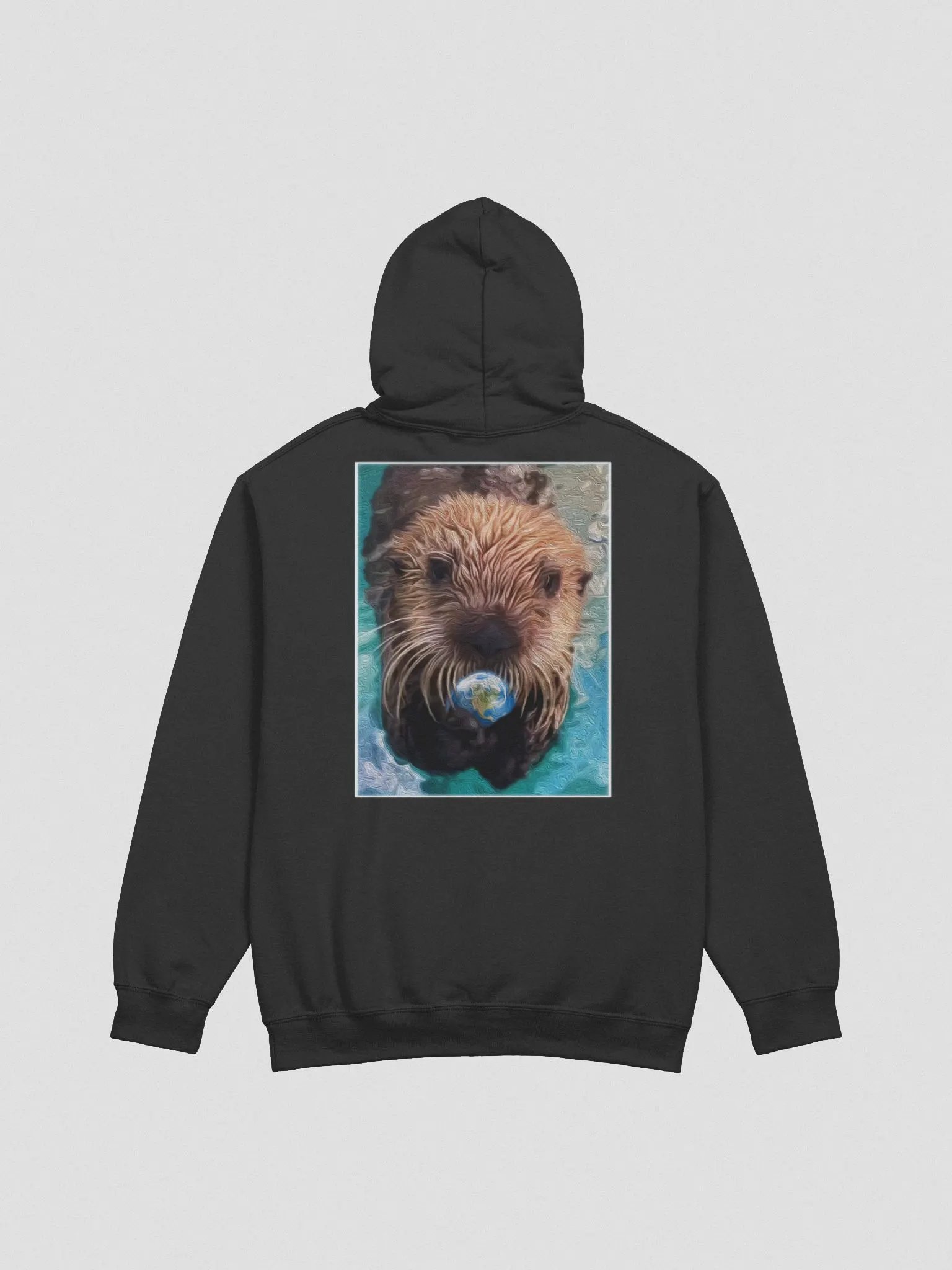 Otter This World Classic Hoodie product image (4)