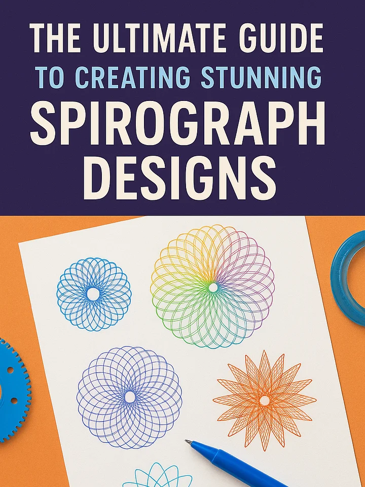 The Ultimate Guide to Creating Stunning Spirograph Designs product image (1)