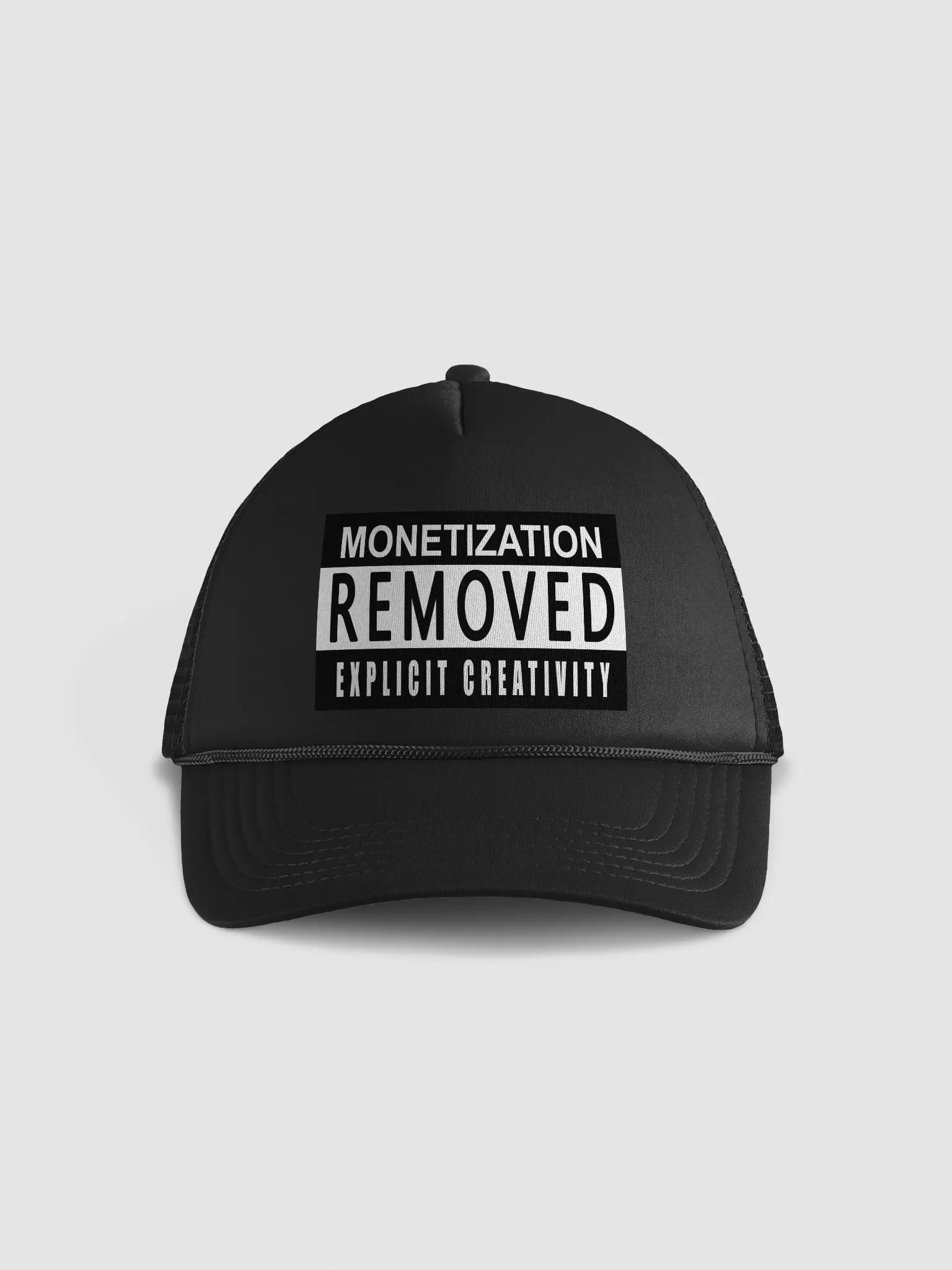 Explicit Creativity Monetization Removed Cap product image (1)