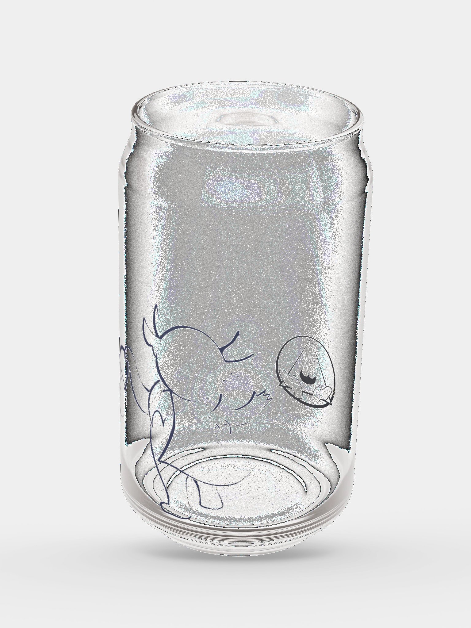 Cryptid On Your Corner Can-Shaped Glass product image (3)