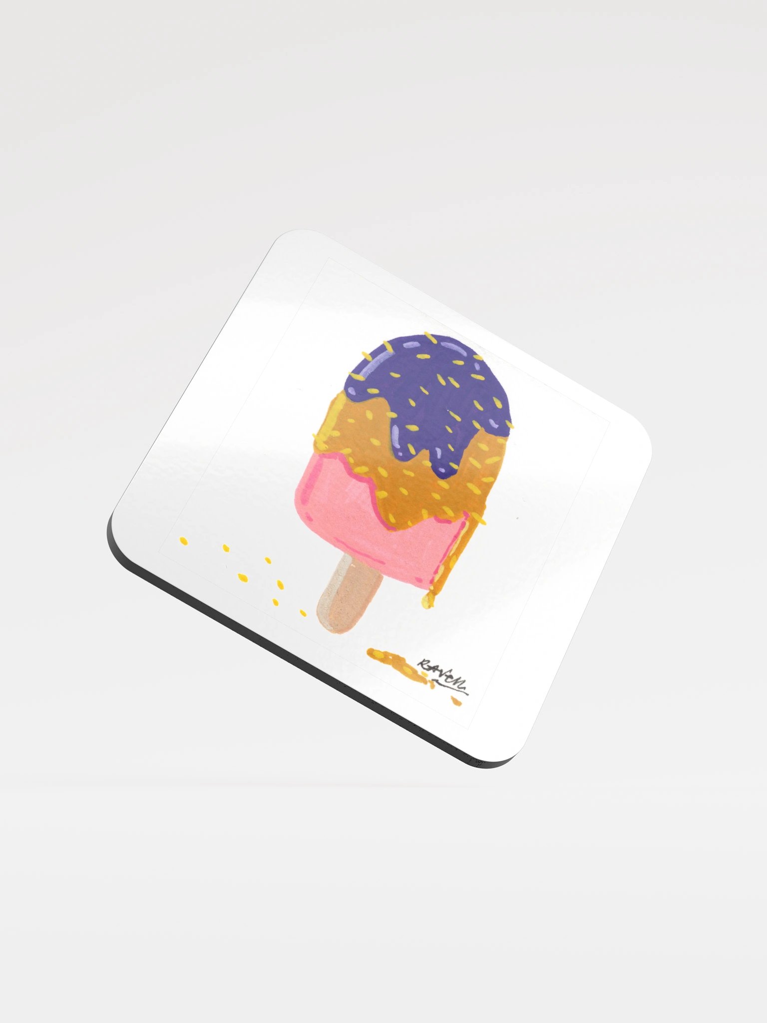 Chaos Popsicle Coaster product image (1)