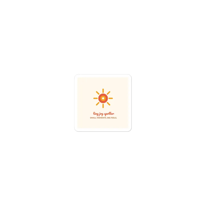 Tiny Joy Spotter Sticker product image (1)