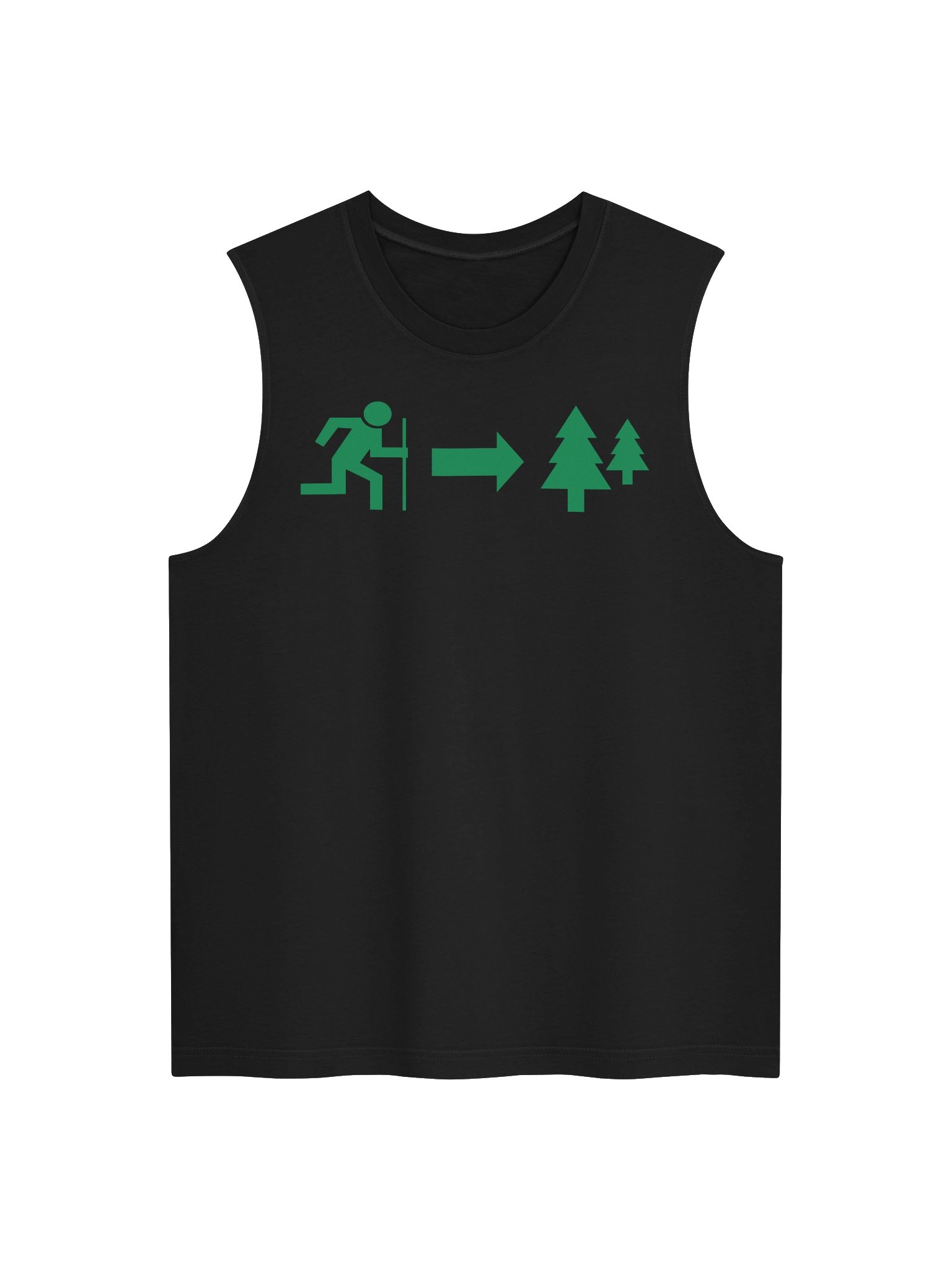 Stick-Walker 100% Cotton Sleeveless Tee product image (4)