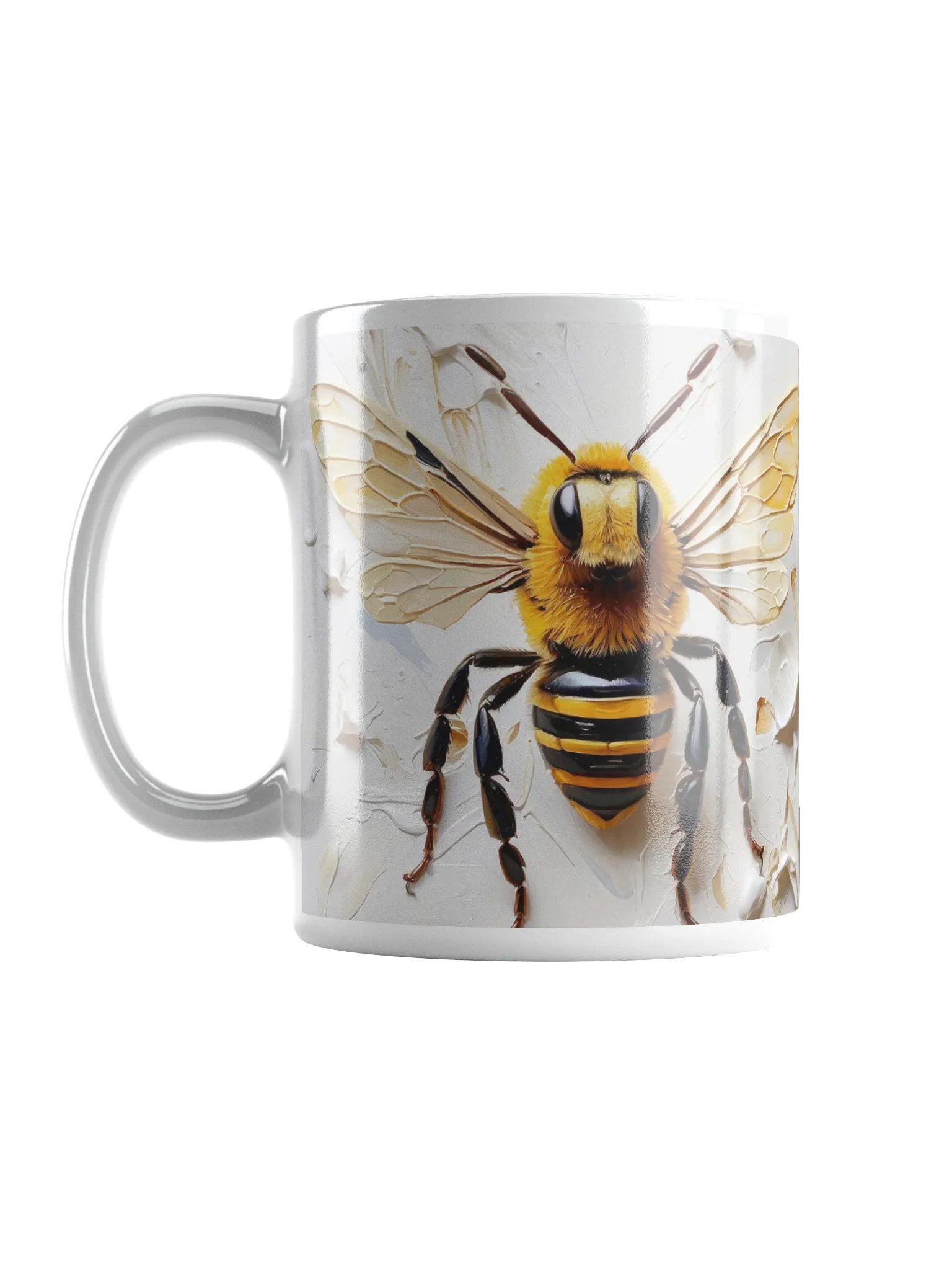 Floral Honeycomb Ceramic Mug product image (6)